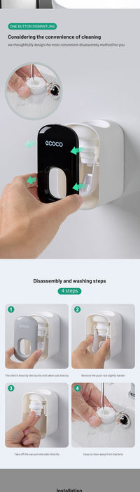 Automatic Toothbrush Holder Dispenser